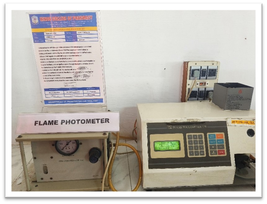 Flame photometer
