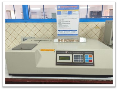 UV-Visible Spectrophotometer (Systronics)